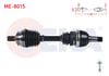 KOMPLE AKS SAG ON UZUNLUK 498mm MERCEDES A SERISI (W176) A80 CDI - A200 CDI - A200 2012- / B SERISI (W246) B180 - B180 CDI -B200 2011- / CLA COUPE (C117) CLA180 CDI - CLA 200 2013-