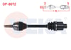 KOMPLE AKS SAG ON UZUNLUK 584mm OPEL MOKKA 1.6 M-T 2012- / CHEVROLET TRAX 1.6 M-T 2012-