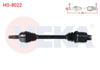 KOMPLE AKS SAG ON UZUNLUK 632mm HONDA CR-V IV 1.6i DTEC M-T 2012-2014