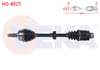 KOMPLE AKS SAG ON UZUNLUK 645mm HONDA ACCORD VIII (CU) 2.0 I-VTEC 2008-2015