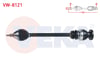 KOMPLE AKS SAG ON UZUNLUK 755mm VW POLO (6R) 1.4 TDI A-T 2014- / SEAT IBIZA IV (6J5) 1.4 TDI A-T 2005-2017 / SKODA FABIA (NJ3) 1.4 TDI A-T 2014- / RAPID 1.4 TDI A-T 2015-2019