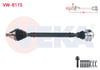 KOMPLE AKS SAG ON UZUNLUK 764mm VOLKSWAGEN GOLF V (1K1) 1.4 TSI A-T 2003-2009/ JETTA III (1K2) 1.4 TSI A-T 2005-2010/ GOLF PLUS (5M1) 1.4 TSI 2006-2008