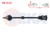 KOMPLE AKS SAG ON UZUNLUK 778mm VOLKSWAGEN POLO (AW1) 1.0 TSI DSG 2017-/ SEAT IBIZA V (KJ1) 1.0 TSI DSG 2017- / SKODA KAMIQ (NW4) 1.0 TSI DSG 2019-