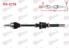 KOMPLE AKS SAG ON UZUNLUK 789mm RENAULT CLIO III 1.6 2005-2014 / DACIA LOGAN 1.6 2006-