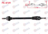 KOMPLE AKS SAG ON UZUNLUK 865mm PEUGEOT 2008 I 1.2 M-T 2005-/ CITROEN C3 III 1.2 M-T 2016-/ C4 CACTUS 1.2 M-T 2014-