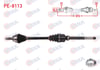 KOMPLE AKS SAG ON UZUNLUK 870mm PEUGEOT 2008 1.2 THP - 1.5 HDI - 1.6 HDI 2015-/ CITROEN C3 III 1.2 THP - 1.5 HDI 2016-/ C4 1.2 THP 2015-2017/ C4 CACTUS 1.6 HDI 2014-