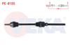 KOMPLE AKS SAG ON UZUNLUK 880mm PEUGEOT 208 II 1.2 - 1.5 BlueHDI A-T 2019-/ OPEL CORSA F 1.2 - 1.5 D A-T 2019-