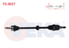 KOMPLE AKS SAG ON UZUNLUK 897 mm TOYOTA YARIS (P13) 1.4 D-4D A-T/M-T 2011-