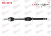 KOMPLE AKS SAG ON UZUNLUK 897mm RENAULT CLIO III  1.2 - 1.4 - 1.5 DCI 2005-2012 / DACIA LOGAN - LOGAN MCV  1.5 DCI - 1.6  2004-2012