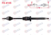 KOMPLE AKS SAG ON UZUNLUK 900mm FORD FIESTA IV 1.25i 1.4 16V M-T 1995-2002