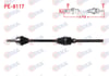 KOMPLE AKS SAG ON UZUNLUK 918mm PEUGEOT 308 1.6 A-T 2013-2021 / CITROEN BERLINGO 1.5 A-T 2018-
