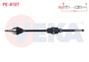 KOMPLE AKS SAG ON UZUNLUK 919mm PEUGEOT RIFTER 1.5 HDI 2019-/ PARTNER 1.5 HDI 2018- / CITROEN BERLINGO 1.5 HDI 2018- / OPEL COMBO 1.5 CDTI 2019-