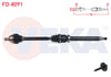 KOMPLE AKS SAG ON UZUNLUK 926mm FORD MONDEO IV 1.6 M-T 2007-2014