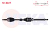 KOMPLE AKS SAG ON UZUNLUK 947mm NISSAN QASHQAI (J11) 1.5 DCI M-T 2014-