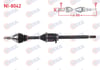 KOMPLE AKS SAG ON UZUNLUK 979mm NISSAN QASHQAI, QASHQAI +2 1.6 dCi 2011-2013
