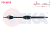 KOMPLE AKS SAG ON UZUNLUK 982mm FORD TRANSIT CONNECT 1.5 TDCI 100 HP M-T 5 VITES 2013- / TOURNEO CONNECT 1.5 TDCI V408 100 HP M-T 5 VITES 2013-