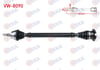 KOMPLE AKS SAG ON VOLKSWAGEN GOLF IV (1J1) 1.6i A-T UZUNLUK 810,5mm 1997-2005