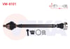 KOMPLE AKS SAG ON VOLKSWAGEN GOLF VI (AJ5) 1.4 TSI M-T UZUNLUK 800 mm 2009-2012