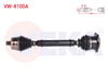 KOMPLE AKS SAG ON VOLKSWAGEN PASSAT (3B2) 1.9 TDI ABSLI 45 DIS UZUNLUK 586 mm 1996-2000