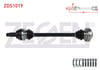 KOMPLE AKS SOL ARKA UZUNLUK 610mm BMW 320 D (E90) 2005-2011