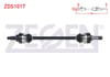 KOMPLE AKS SOL ARKA UZUNLUK 749mm BMW 116i - 118i (F20,F21) 2010- / 316i - 320i (F30) 2011-