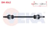 KOMPLE AKS SOL ARKA UZUNLUK 749mm BMW 116i - 118i (F20,F21) 2010- / 316i - 320i (F30) 2011-