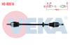 KOMPLE AKS SOL ON  HONDA CIVIC V 1.5i ABSLI 50 DIS UZUNLUK 904,5mm 1992-1995
