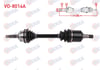 KOMPLE AKS SOL ON ABSLI 43 DIS UZUNLUK 598mm VOLVO V40 2.0 A-T 1998-