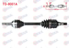 KOMPLE AKS SOL ON ABSLI 48 DIS UZUNLUK 599,5mm TOYOTA COROLLA (_E10_) 1.6 1992-1997 / COROLLA (_E11_) 1.6i 16v 1997-2002