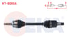 KOMPLE AKS SOL ON ABSLI 48 DIS UZUNLUK 605mm HYUNDAI ACCENT BLUE 1.6 CRDI 7 ILERI A-T 2012-