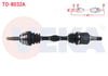 KOMPLE AKS SOL ON ABSLI 48 DIS UZUNLUK 632mm TOYOTA COROLLA (_E12_) 1.4 D-4D M-T 2002-2007