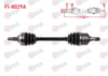 KOMPLE AKS SOL ON ABSLI 48 DIS UZUNLUK 648mm FIAT SCUDO 1.9 D 1996-2006 / CITROEN JUMPY 1.9 D 1994-2007 / PEUGEOT EXPERT 1.9 D 1996-2006