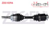 KOMPLE AKS SOL ON ABSLI UZUNLUK 510mm FORD RANGER 2.5 TDCI 4X4 1997-2006