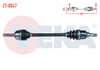 KOMPLE AKS SOL ON CITROEN C3 II 1.4 HDI M-T 21X22X49 UZUNLUK 655mm 2009-2016