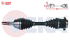 KOMPLE AKS SOL ON FIAT ALBEA 1.3 MJT  (6 CIVATALI) UZUNLUK 455mm 2003-2007