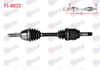 KOMPLE AKS SOL ON FIAT ALBEA 1.3 MJT UZUNLUK 557mm 2007-
