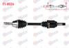 KOMPLE AKS SOL ON FIAT DOBLO (119,223) 1.3 MJT UZUNLUK 611mm 2001-2010