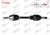KOMPLE AKS SOL ON FIAT LINEA 1.3 MJT 90 HP UZUNLUK 582mm 2007-