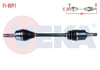 KOMPLE AKS SOL ON FIAT STILO (192) 1.6 16v M-T UZUNLUK 638mm 2001-2010