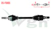 KOMPLE AKS SOL ON FORD FIESTA V 1.4 TDCI UZUNLUK 621mm 2001-2008 1799220 1822711 1840168 1514124 5S613B437AC 2S613B437AD RM2S613B437AB 1386146