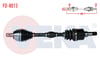 KOMPLE AKS SOL ON FORD FOCUS II (DA) 1.6i M-T UZUNLUK 600mm 2004-2011