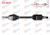 KOMPLE AKS SOL ON FORD FOCUS III 1.6 TDCI M-T UZUNLUK 637mm 2011-2015