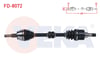 KOMPLE AKS SOL ON FORD FOCUS III 1.6 TI-VCT M-T UZUNLUK 657 mm 2011-2015