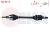 KOMPLE AKS SOL ON FORD FOCUS III 1.6 TI-VCT A-T UZUNLUK 606mm 2011-2015