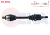 KOMPLE AKS SOL ON FORD MONDEO IV 1.6. TDCI - 2.0 TDCI M-T UZUNLUK 603mm 2007-2014