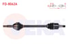 KOMPLE AKS SOL ON FORD TRANSIT (V184) 2.0 TDCI (ONDEN CEKIS) ABSLI 48 DIS UZUNLUK 797 mm 2000-2006