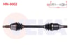 KOMPLE AKS SOL ON MINI COOPER (R50,R53) 1.6 A-T UZUNLUK 617 mm 2001-2006