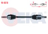 KOMPLE AKS SOL ON NISSAN MICRA (K12) 1.2i 16v M-T UZUNLUK 655mm 2003-2010