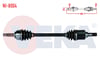 KOMPLE AKS SOL ON NISSAN MICRA (K12) 1.2i 16v A-T UZUNLUK 654mm 2003-2010