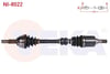 KOMPLE AKS SOL ON NISSAN QASHQAI (J10) 1.6i M-T UZUNLUK 691 mm 2007-2014